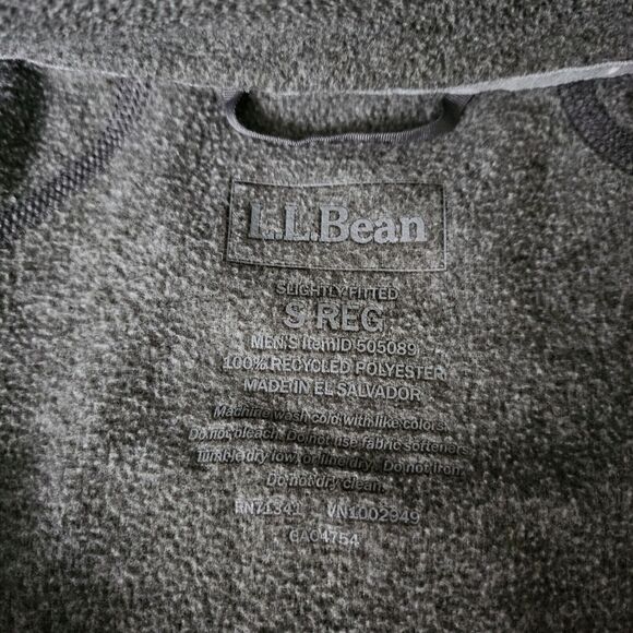 Men's Trail Fleece, Quarter-Zip at L.L.Bean. Size Small.Versatile performance - Picture 8 of 8